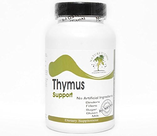 Thymus Support ~ 180 Capsules - No Additives ~ Naturetition Supplements 2