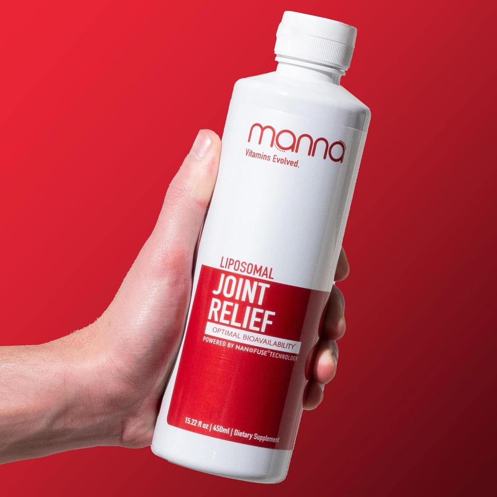 Manna vitaminer involverte Liposomal felles relief Supplement for kvinner, menn inneholder curcumin, glukosamin, Chondroitin, Quercetin for felles helse, hevelse, aksjer, øke rekke bevegelse, mobilitet