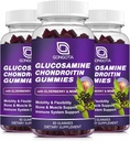 Glukozamín Chondroitín Gummies - 2- balenie, extra sila 1500mg Glukozamín s MSM a bazami, Flexibility Support, Najlepšie Cartilage & Immune Suplement for Men and Wome - 180 Gummies
