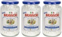 Brioschi [Pack 3 Italian Lemon aroma Refreshing Efervescent 