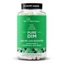 DIM Supplement Pure 200 Mg for Women or Men - Estrogen Hormone Balance Supplement for Energy, Fatigue, Stress, Menopause, Hot Flashes - Enhanced Bioavailability BioPerine - 60 Vegan Soft Capsules