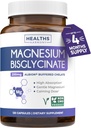 High Absorpition Magnesium Bisglycate Caps - Cursivals - Clibedly Broffed and Chelated Magnesium Supplement - 1 Daily Gailian C Capsule with Lab Acy 200mg ให้บริการ (4 เดือน)