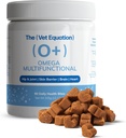 Omega Multifunctional for Dogs – Duck-Flavored, 90 Chews – with Marine Sourced Omega-3s – Supports Joint, Skin, Coat & Immune Health