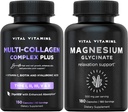 Vitale Vitaminen Multi Collageen Plus Capsules + Magnesium Glycinate Capsules