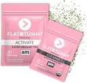 Flat Tummy Detox tēja (2 nedēļu programma) – 2- Step Detox tēja, lai uzlabotu enerģiju un samazinātu uzpūšanos* - Visu dabas Detox tīrīšanu w / zaļā tēja, Lemon Balm, Dandelion, Fennel, & More - Gremošanas atbalsts