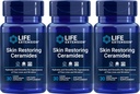 Life Extension Skin Restoring Ceramides, 30 capsules végétales liquides (paquet de 3)