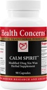 Health Concerns cool Spirit - Stress Relief supplement for Men " Women - Herbal cooling Support - Eases Tension " Nervousness - Magnesium, Hawthorn, Chinese Peony " Taurine - 90 Capsules