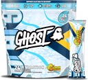 GHOST Hydration Packets, Lemon Crush, 24 Sticks, Electrolyte Powder - Drink Mix Suplemento con Magnesio, Potasio, Calcio, Vitamina C - Vegan Friendly, Libre de Soy, Azúcar &amp; Gluten