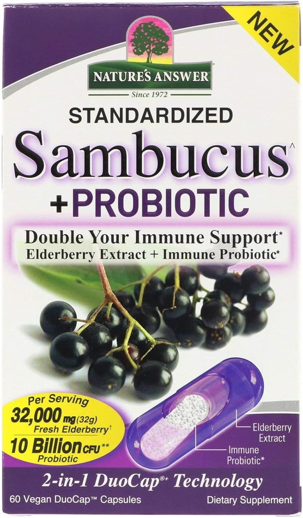 Nature's Answer Sambucus + Probiotic 