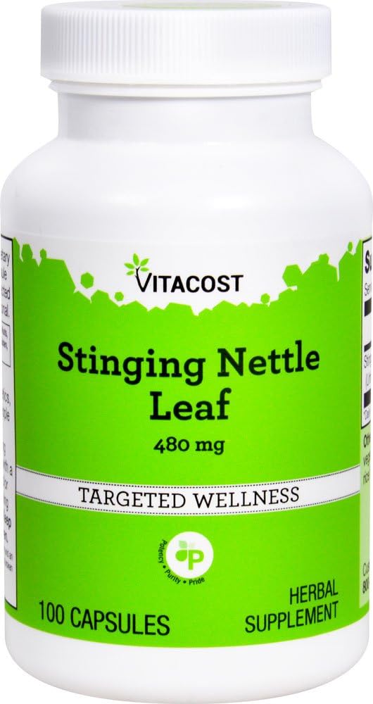 Vitacost Stinging Nettle Leaf -- 480 mg - 100 capsule