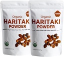 Organic Haritaki vaisių milteliai Harde Harad Terminalia Chebula Kadakapudi 16 Oz 453 GM 1 Pound Digestion Gas Relief sveiki Bowel Function Ayurveda Superfood Resealable Pouch