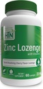 Zdravje Thru Nutrition Cink Lozenge z vitaminom C 
