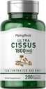 Piping Rock Cessus Quadrangularis Suplemen 1800mg 124; 200 Capsules £124; Ultra terkonsentrasi Herbal Ekstrak 124; Non-GMO, Gluten Bebas