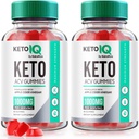 NutraRize (Opakowanie 2 Keto IQ Keto ACCV Gummies, Formuła dla zaawansowanych utraty wagi, Suplement diety, Opinie Gomitas (120 Gummies)
