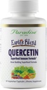 Paradise Herbs Earth's Blend Quercetin, for Immunity, Антиоксидантна активність, Пробіотики, Адаптогени, Vegan, Non GMO, Gluten Free, 90 Вегетаріанські капсули