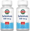 KAL 100 Mcg Selen Yeast Free Tablety, 100 Počet 124; Balení po 2