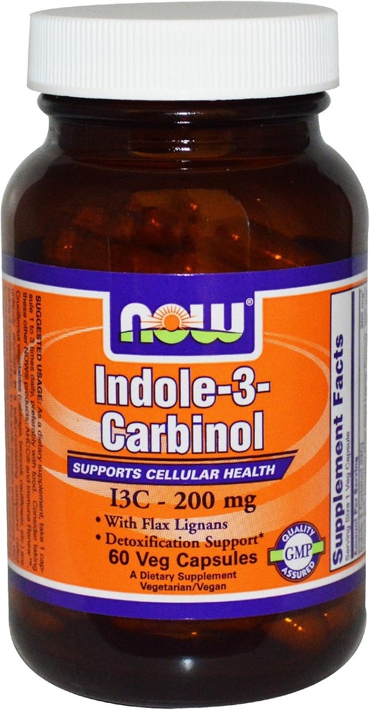 Sekarang Foods Indole-3-Carbinol 200 mg-60 Vegi Caps