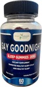 Ütle Goodnight Melatonin Gummies - Melatoniin 2mg, Passionflower, Võib Soodustada Tervislikku Unetsüklit, Mitte-Habit Forming, Looduslikud Koostisosad, Võib Aidata Rahuldada Ja Lõdvestada Keha, 60 Gummies