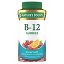 Nature's Bounty Vitamin B12 Gummies, Dietary Supplement, Supports Energy Metabolism and Nervous System Health, Mixed Berry Flavor, 500mcg, 90 Gummies