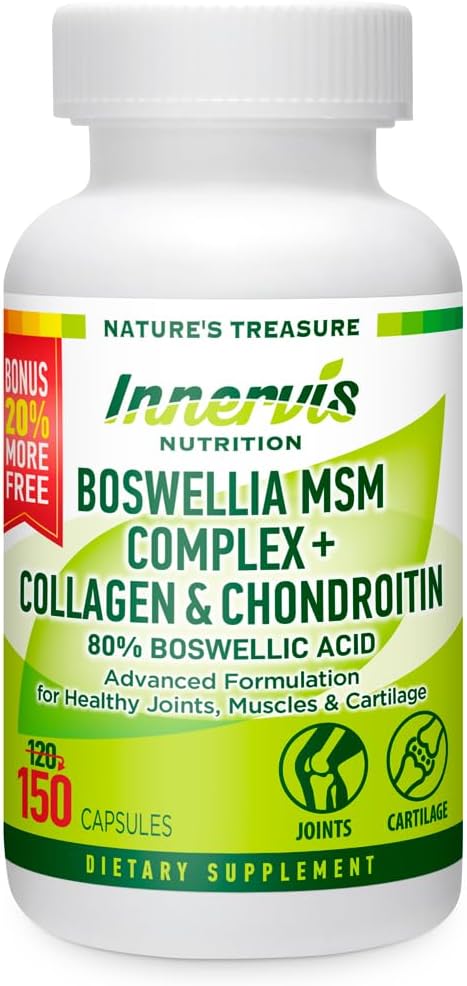 Boswellia MSM Complex 150 Caps - תומך בריאות משותפת