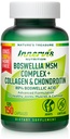 Boswellia MSM Complex 150 Caps – Supports Joint Health | Collagen, Chondroitin, Turmeric