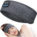 Căști de dormit Perytong Bluetooth Headband, Căști fără fir Sport Muzică Căști de dormit cu HD Stereo Speaker pentru mama Femei Bărbaţi Adolescenţi Rularea Gadget-uri cool Cadouri unice