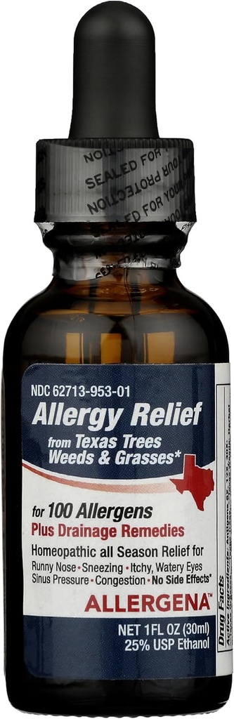 PROGENA - Allergena Texas Trees - Antilergena Relief Drops (1 Fl Ounce)
