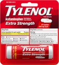 Tylenol Extra Tugevus 500 mg Acetaminophen Caplets , Valu Reliever & Palaviku vähendaja , atsetaminofeen väikese artriidi valu , peavalu , seljavalu ja hambavalu , reisi suurus , 10 ct