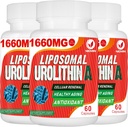 1660MG Urolithin A-täydennysosa - liposomaalinen Urolithin 180 kapselia