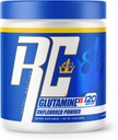 Ronnie Coleman İmza seriyası Glutamine Toz, Post Workout Muscle Recovery, Kişi və Qadınlar üçün L-Glutamin, Strength Support, Unflavored İçki Mix, 120 Xidmət