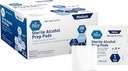 MED PRD Sterile אלכוהול פרפ פדים, אנטיספפטי, 70% Isopropyl, באופן פרטני נדפס, כיתה 2 Ply Wipes (200 הרוזן (Pack of 1) לבן)