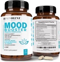 Mud Booster Supplement – Plills ความสุขสําหรับความเครียด, sleep & Moid รองรับ - Patted KSM-66 ® Ashwaranda & Suntheanine L-theanine, Rhodiola Rosea, Magnesium - 60 Count