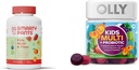 SmartyPants Kids multivitamínico Gummies e fibra Suplemento: Omega 3 aceite de peixe & OLLY Kids Multivitamin + Probiótico Gummy, Digestivo e inmune