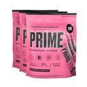PRIME HYDRATION + Sticks Strawberry Watermelon / Hidrat Toz Tek Xidmət qapıları / Qızda Electrolyte Toz