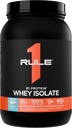 Rule 1 R1 Protein Whey Isolate - With 25g Protein & 6g BCAA Exclusively from Isolated & Hydrolyzed Sources for Workout Recovery (2 Pounds*, Birthday Cake)
