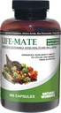 Natural Wonders Life Mate - Suplemento multivitamínico | Multi-Vitaminas prenatales para mulleres con apoio nutricional e inmune | Suplementos de enerxía para homes e mulleres (360 cápsulas)