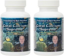 Bobs Best Coral Calcium Supreme I 100% Pure Marine Coral, 74 Trace Minerals I 90 Capsules, Pack of 2