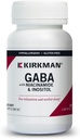 Kirkman - GABA với Niacinamide & Inisitol - 250 Capsules - Hỗ trợ thư giãn - Hỗ trợ nghỉ ngơi - tạo dị ứng