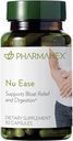 Nu Skin - Nu Ease Digestic Addition Bendrijoje 124; Bloating Relief, Dieta Additional Products Executive Non-Laxative 124; Antioksidantas priede, Gut Support ® 124; Priedas moterims (30 kapsulių)