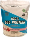 Sano N Fit 100% EGG PROTEIN- Fragola (12oz): Peptidi naturali PLUS proteine bianche al 100%. Naturalmente addolcito, Zero Carb, Keto, Paleo Friendly