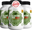 Claritox Pro Max תוספת כוח, Mood Booster, Cognitive Function Enhancer, 180 קפסולות (3)