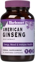 BlueBonnet American Ginseng Root Extract dodatek, 60 Count