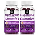 GORNVB Glucosamine Chondroitin Gummies with MSM & Elderberry Extra Strength - Flexibility Support, Antioxidant Immune Support Supplement for Adults, Men & Women - 60 Chondroitin Gummies (2 Pack)