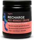 Legion Recharge Post Workout Supplement - All Natural Muscle Builder & Recovery Drink With Micronized Creatine Monohydrate. Naturally Sweetened & Flavored, Safe & Healthy. (Blue Raspberry, 60 Serving)