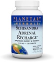 Planetaire kruiden Schisandra Adrenal Complex 710mg met Yam Rhizome, Poria Sclerotium & More - 120 tabletten