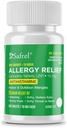 Safrel Allergy 10mg Tablets | Non-Drowsy 24 Hour Allergy Relief Medicine | Antihistamine Support for Runny Nose, Sneezing, Itchy, Watery Eyes (300 Count (Pack of 1))