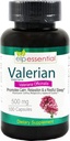 Valerian Korzeń kapsułki Organic 500mg Herb Extract Supplement 100 Tabletki