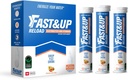 Recarga FAST&UP – Reabastecimento de Hidratação Instantânea e Eletrolíticos - Saver Multipack - 60 Comprimidos Efervescentes (Pêssego Chá Gelo)