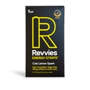 Revvies Energy Strips | Cola Lemon | 50 полосок | 40 мг кофеиновой полоски | 2 полоски = кофе / энергетический напиток | Менее 2 калорий | Веганский | 10 x 5PK ...
