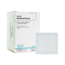 DermaRite's Sterile Bordered Gauze Dressing with Adhesive Border - Flexible Non-Linting Material, First-Aid, Individually Packaged - 2 in. x 3-3/4 in., 1 Count, 50 Packs, 50 Total